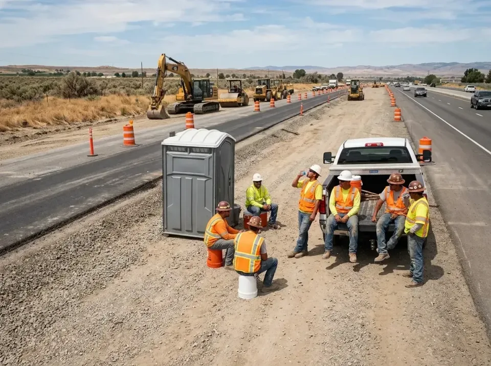 highway-road-construction-crew-007 — frequently asked questions, Porta Potty and Restroom Rentals in Terra Alta, WV